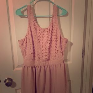 Forever 21 + pink dress